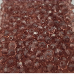 Cristalli 2.5 mm  200pezzi circa-CL5 Viola Melanzana Trasparente