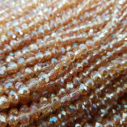 Cristalli 6 mm-SH111 Ambra specchiato