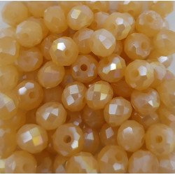 Cristalli 6 mm - SH145AB Arancione pastello Specchiato