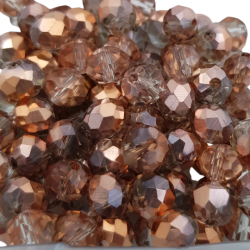 Cristalli 6 mm - CL146 Oro Rosa Metallizzato
