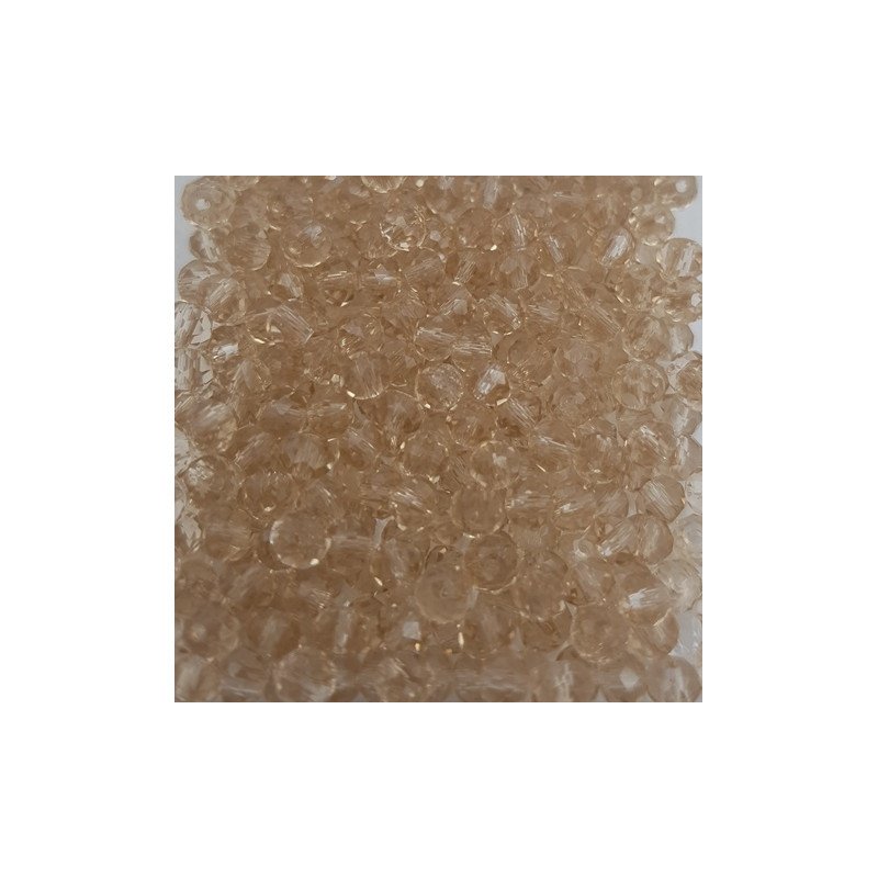 Cristalli 3.5 mm - CL15 Rosa Cipria Trasparente