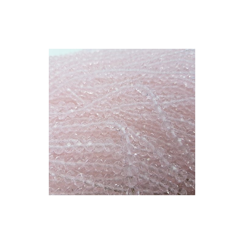 Cristalli 6 mm - CL19 Quarzo rosa