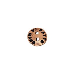bottone handmade rame 10mm