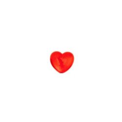 cuore in acrilico 11x10 mm vari colori
