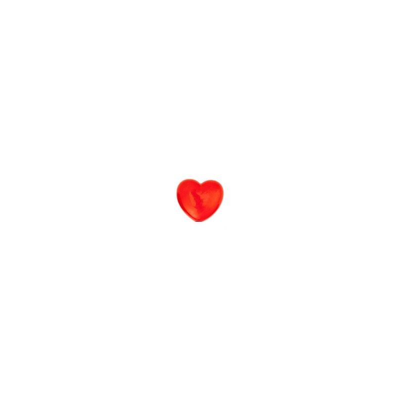 cuore in acrilico 11x10 mm vari colori