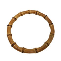 manici tondi in bambù 13cm 2pz