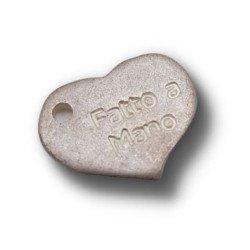 cuore made with love argento 9mm