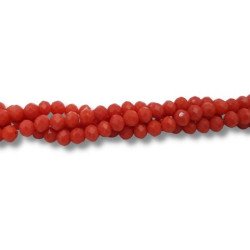 Cristalli 4 mm - 17 corallo