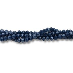 Cristalli 4 mm - T136 Cobalto specchiato