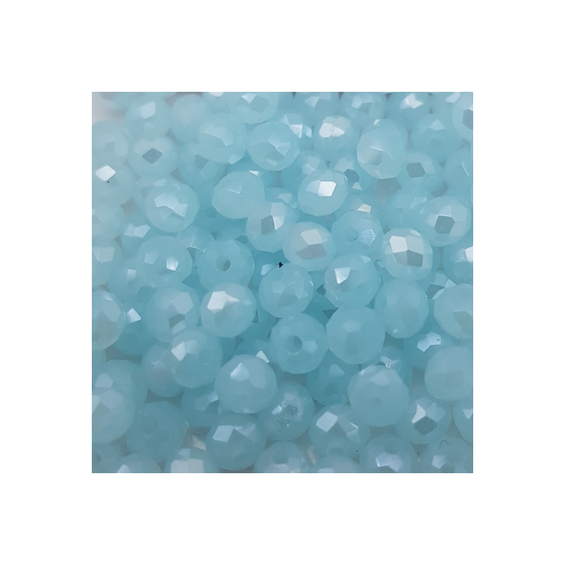 Cristalli 4 mm - SH151AB baby blue specchiato