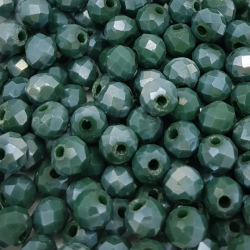 Cristalli 6 mm - SH45AB verde bosco specchiato