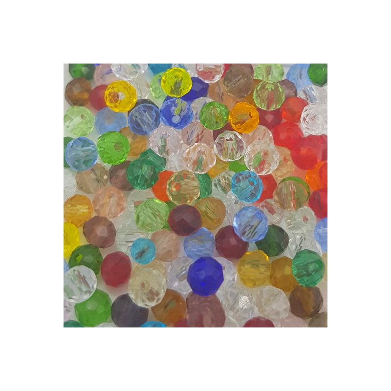 Cristalli 4 mm - R239 multicolor trasparente