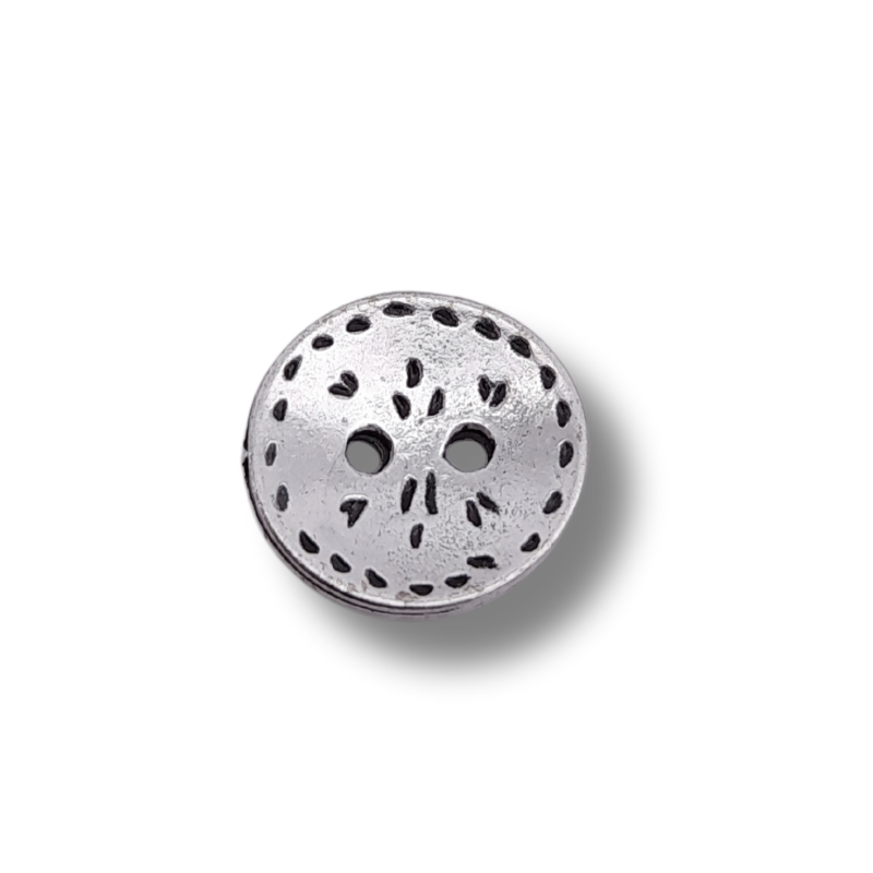 Bottone Handmade argento rosè 13mm