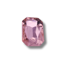 pietra crystal 25x18mm light rose