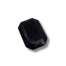 pietra crystal 25x18mm jet