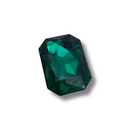 pietra crystal 25x18mm smeraldo