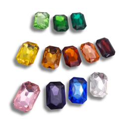 pietra crystal 25x18mm jet