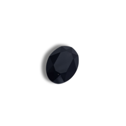 pietra ovale crystal 18x13mm jet