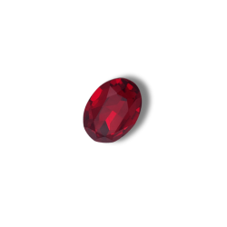 pietra ovale crystal 18x13mm light siam