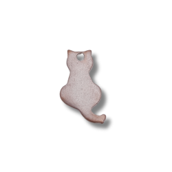 gattino 18mm argento rosè