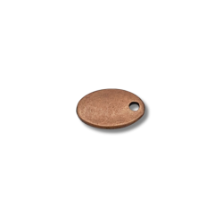 madaglietta made in italy 15x9mm oro