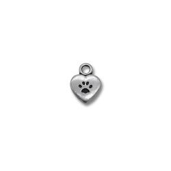 copy of cuore I LOVE MY CAT 8mm argento rosè