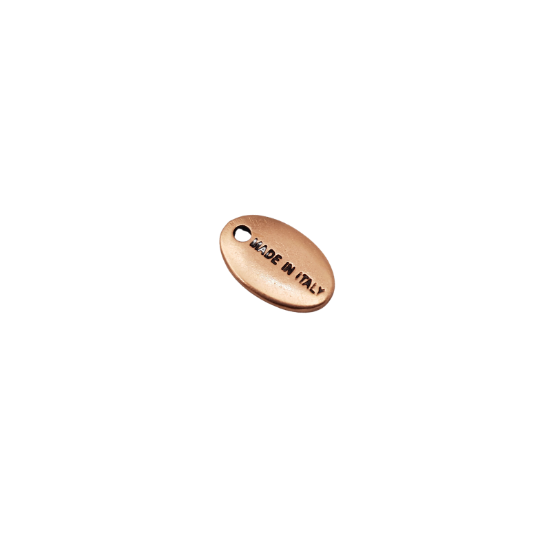 madaglietta made in italy 15x9mm oro