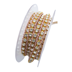 Fairy strass crystal rose 20cm