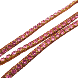 copy of catena strass rosa 20cm