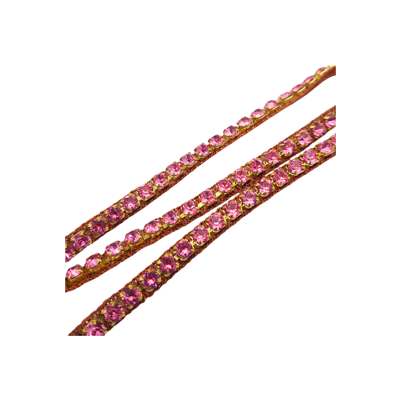 copy of catena strass rosa 20cm