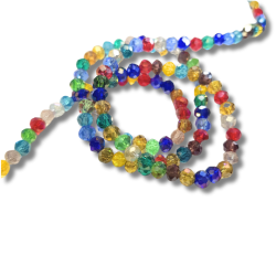 Cristalli 4 mm - R239 multicolor trasparente