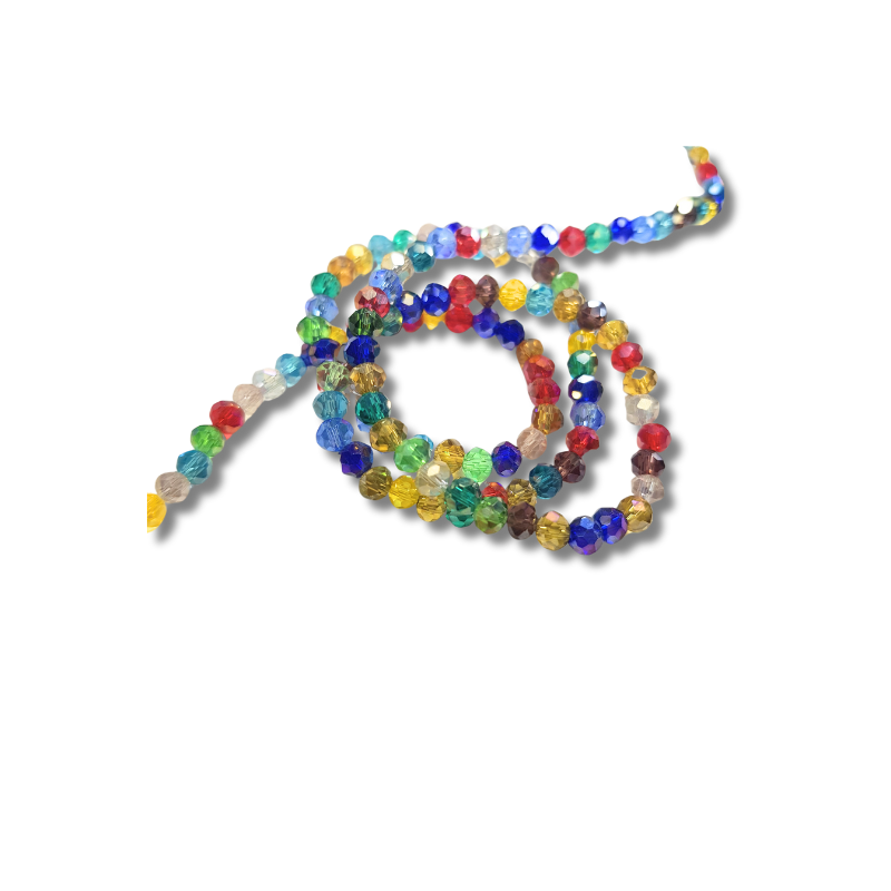 Cristalli 4 mm - R239 multicolor trasparente