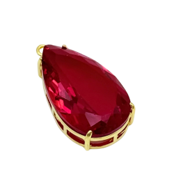 Cabochon pietra goccia 25mm