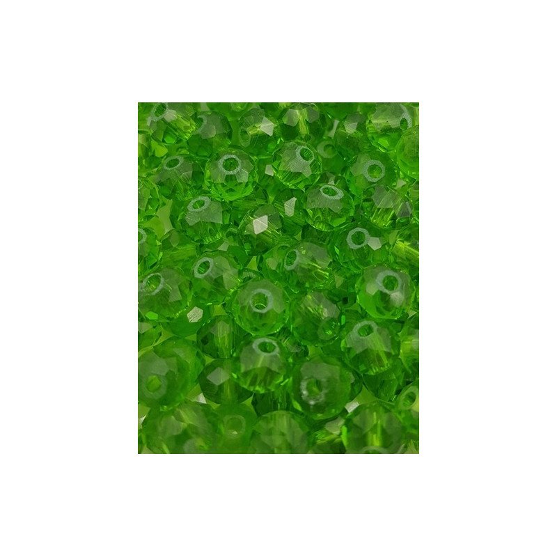 Cristalli 4 mm - CL8 Verde Prato Trasparente