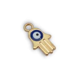 mano di fatima blu