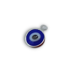occhio di allah blu argento 6mm
