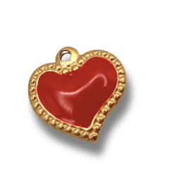 Cuore sacro rosso 13MM