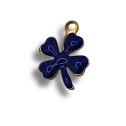 quadrifoglio 10mm blu
