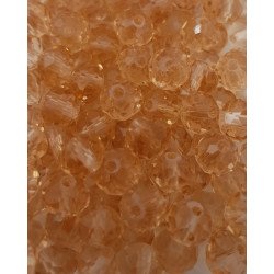 Cristalli 6mm - SH183 Rosa pescato trasparente