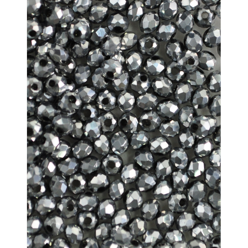 cristalli 3.5 mm- CL46 Argento metallizzato