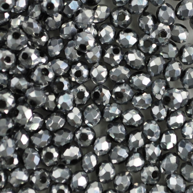cristalli 3.5 mm- CL46 Argento metallizzato