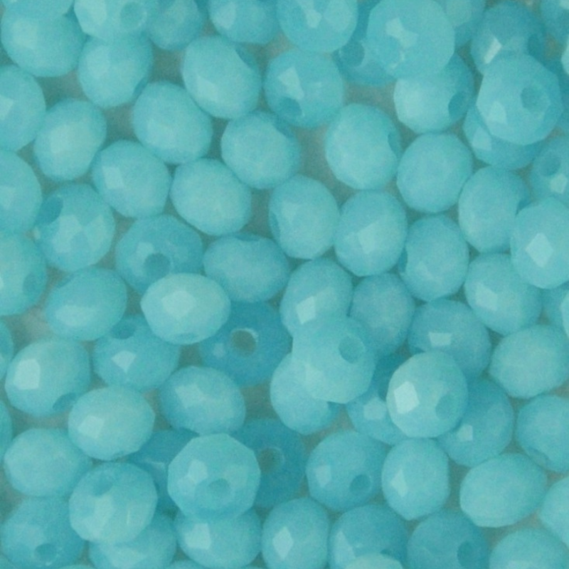 Cristalli 3.5 mm-CL74 Turchese opalino