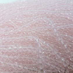 Cristalli 3.5 mm-CL19 Rosa quarzo