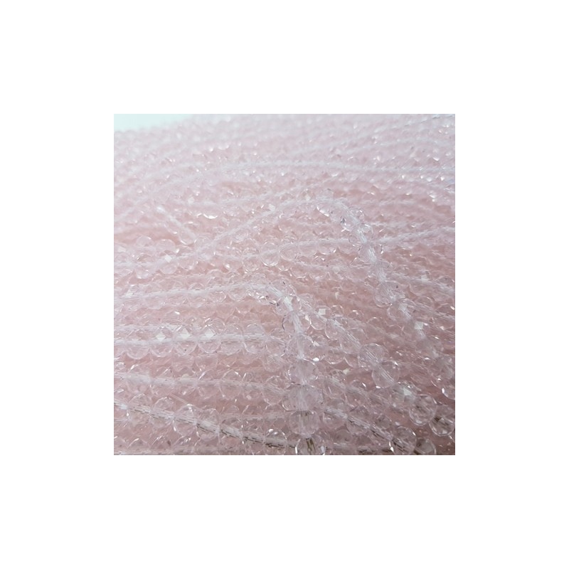 Cristalli 3.5 mm-CL19 Rosa quarzo