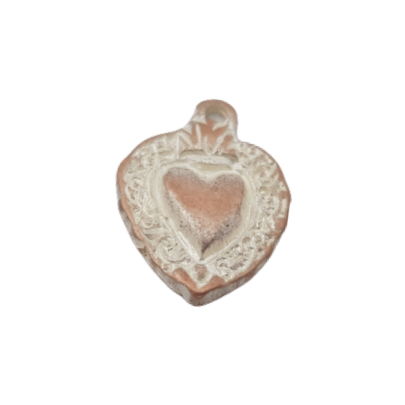 set cuore sacro 11mm 3 pezzi