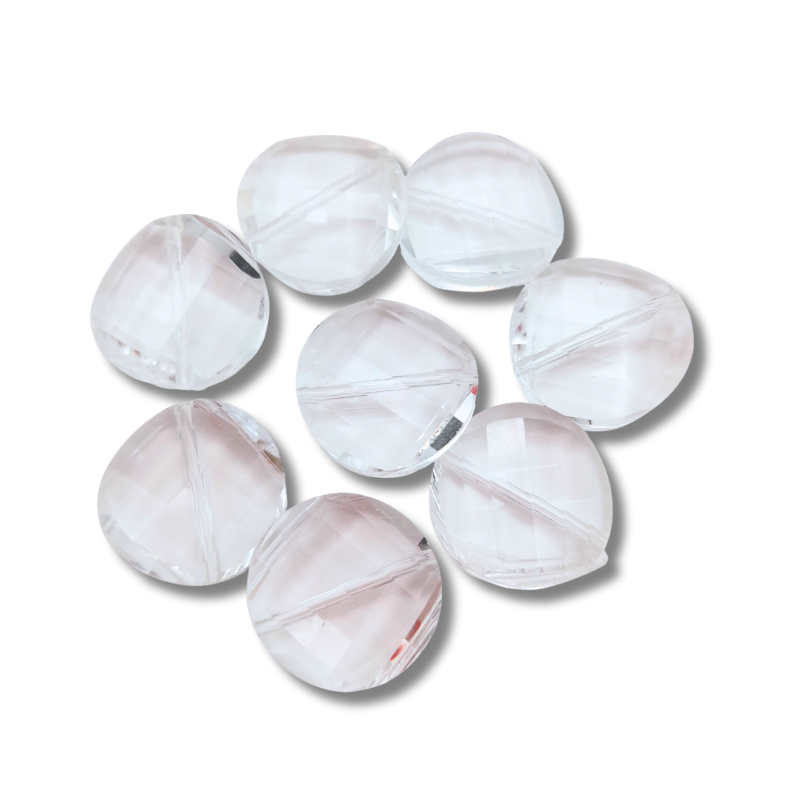pietra elica cristallo 18mm 8 pz