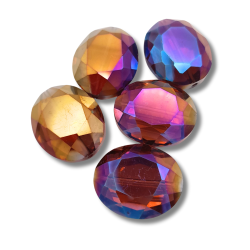 pietra bon bon ametrina 25 x 20 mm 5 pz