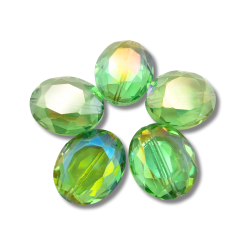 pietra bon bon ametista verde 25 x 20 mm 5 pz