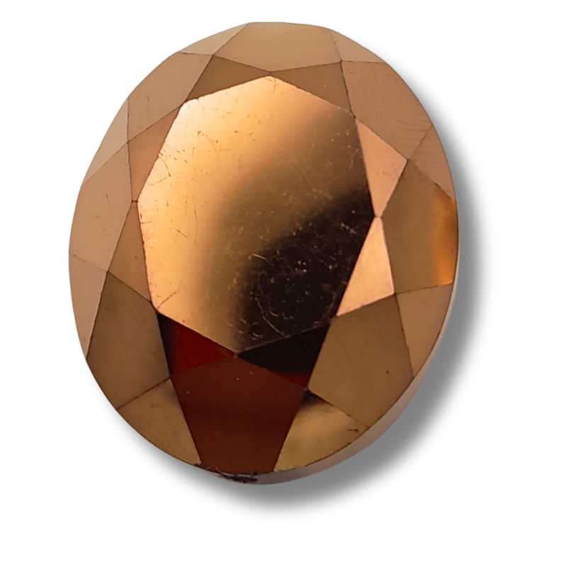 pietra bon bon rame metallic 25 x 20 mm 5 pz