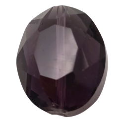 pietra bon bon viola scuro  20 x 15 mm 6 pz